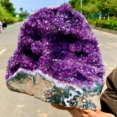 16lb ametista naturale geode - 16lb,