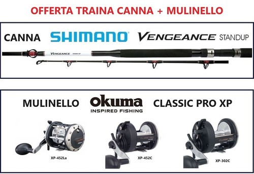 Canna traina shimano - canna,