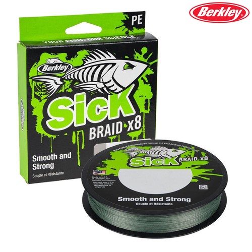 Berkley sick treccia lenza - x8,